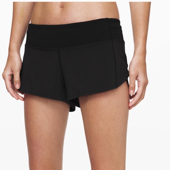 lululemon athletica Black Women Shorts - Picture 1 of 4